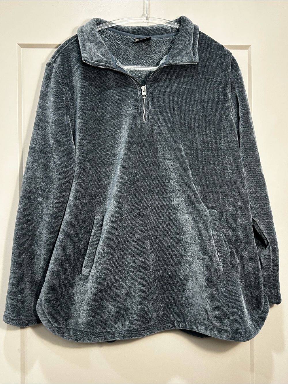32 Degrees | Plush Quarter-Zip Pullover | Women’s | Dark Blue | XL
